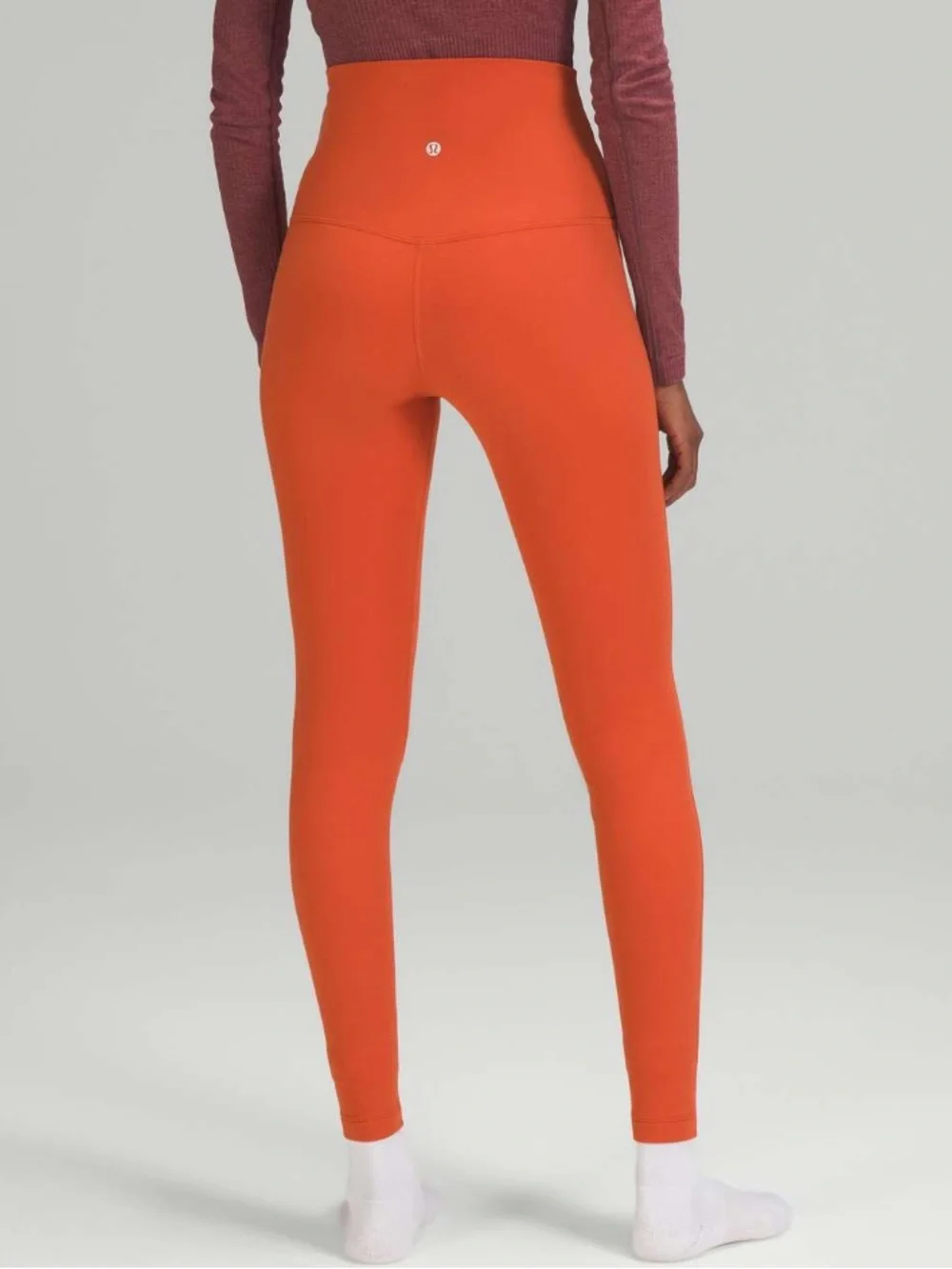 Lululemon Super High-Rise Align Leggings Size 6 Full Length 28” Canyon Orange